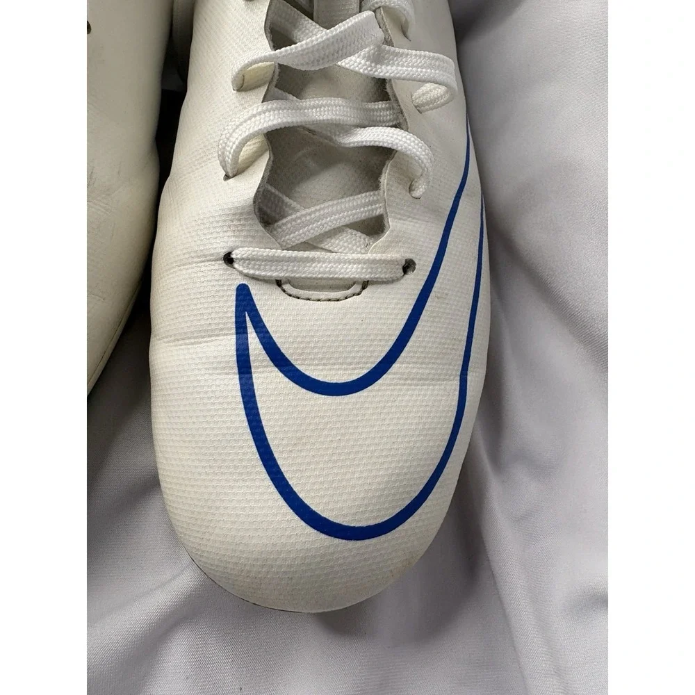 Nike Mercurial Victory IV FG 2013 White Racer Blue Electric green 555613-103 Soc